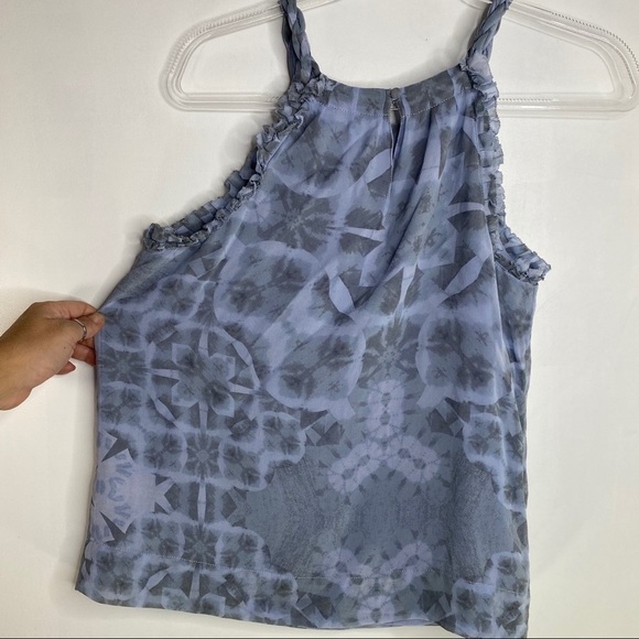 100% Silk Banana Republic Petite Top - Picture 8 of 9